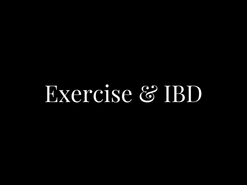 Exercise and IBD